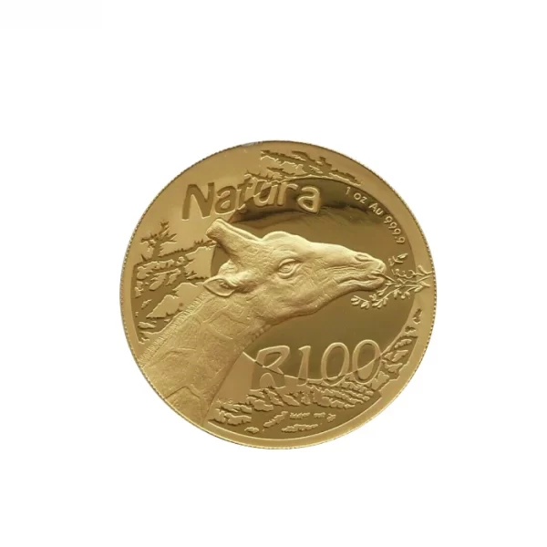 Gold Proof Natura 1oz - Giraffe Figurine - Mintage 241